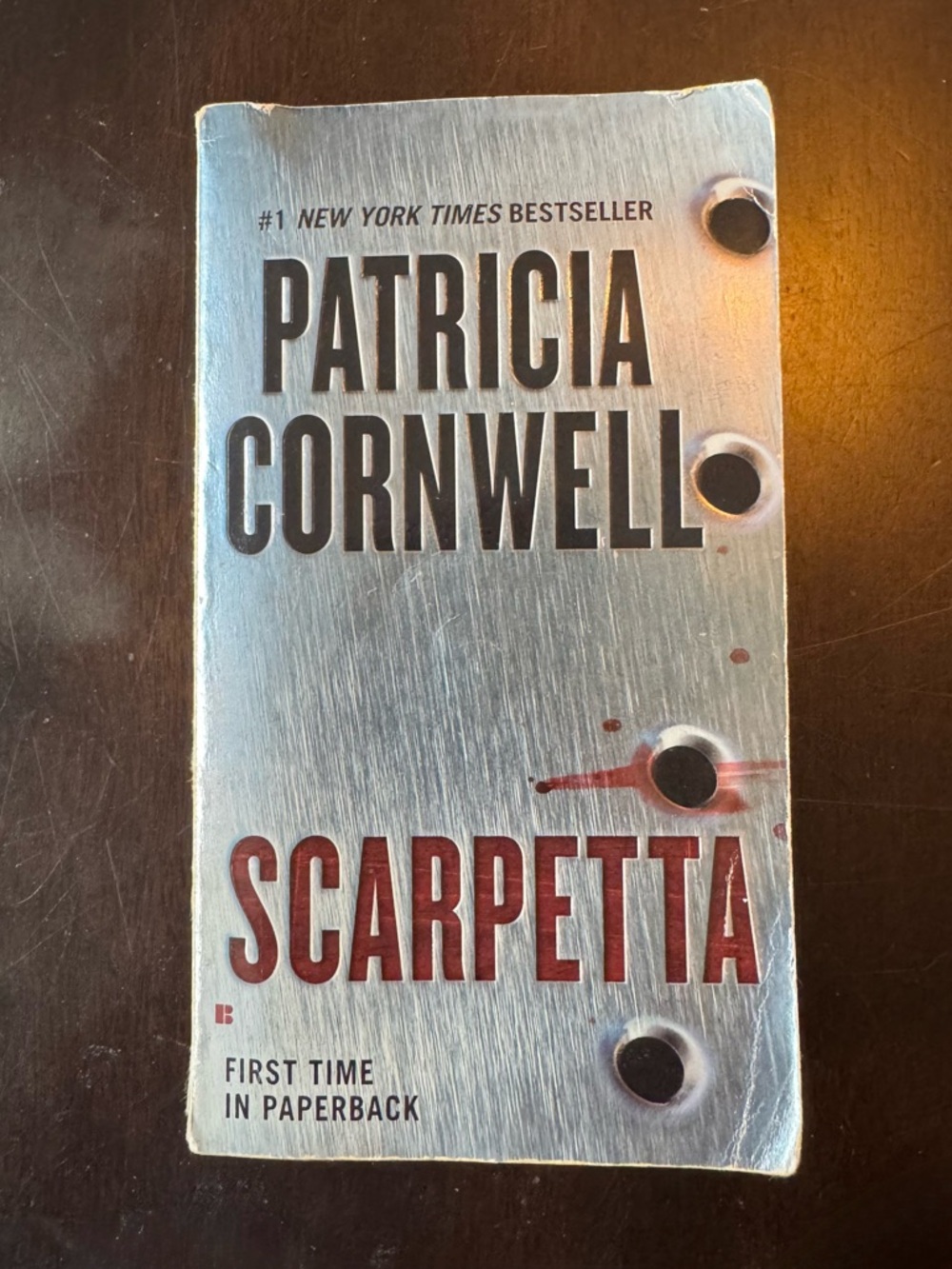 Patricia Cornwell Scarpetta book